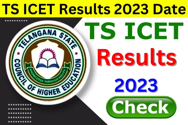 TS ICET Results 2023 Date